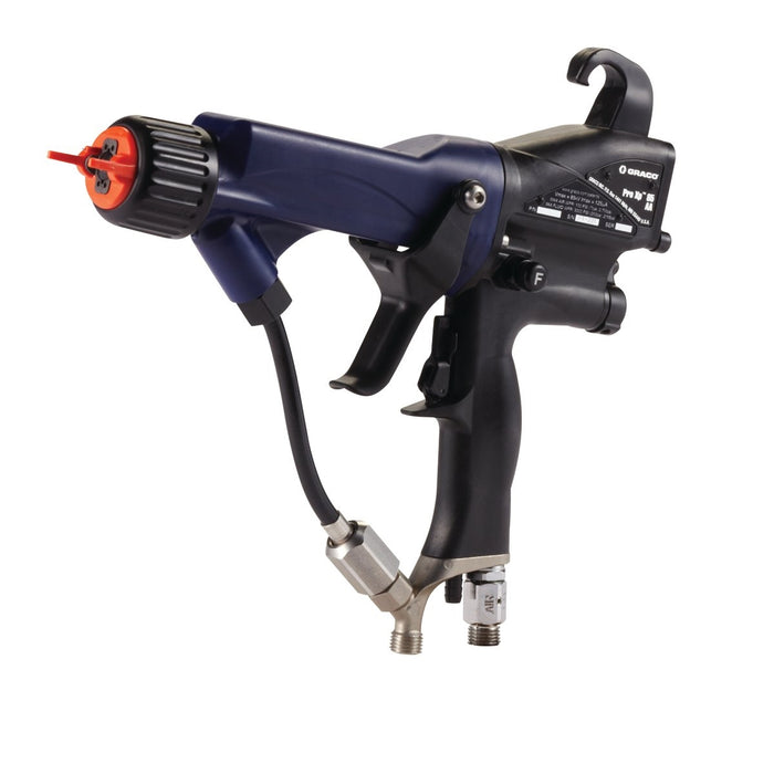 H85T10 - Pistola Elettrostatica manuale Pro Xp85 Air Assist, 85 kV, con Display Standard, rivestimenti standard, include UgelloAEM o AEF a scelta