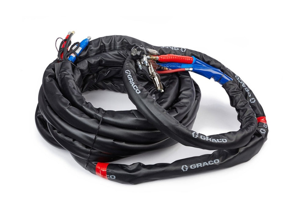 Tubo riscaldato Graco ad alta pressione da 15 mt con RTD, protezione esterna Xtreme-Wrap